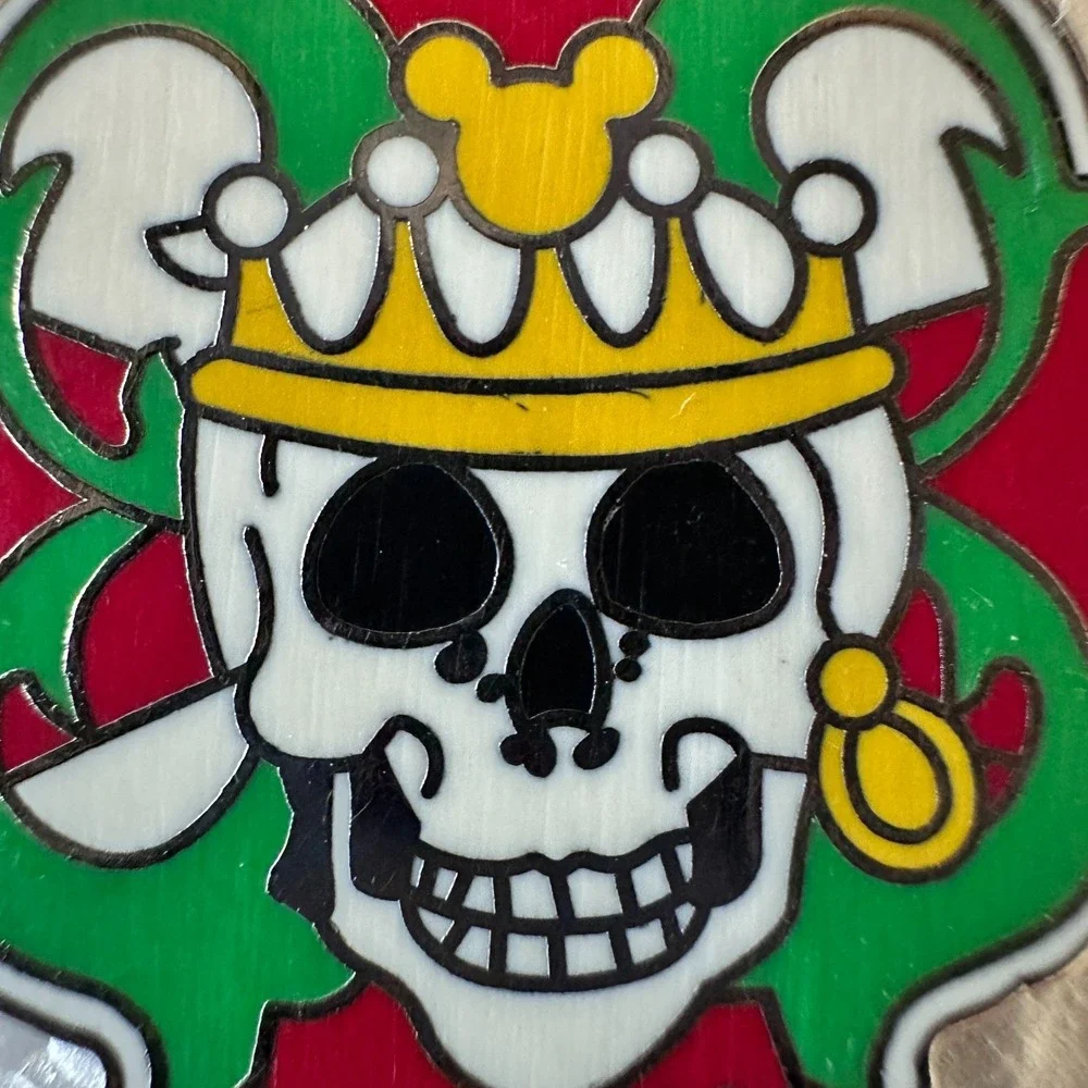Disney Pin Trading Pirate Skull Collection 2007 Hidden Mickey King Crown PP51733
